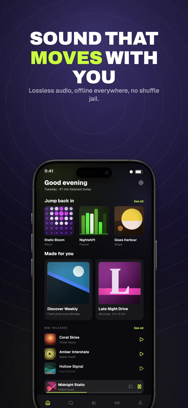 Cadence template set — App Store screenshot made in Shipshot