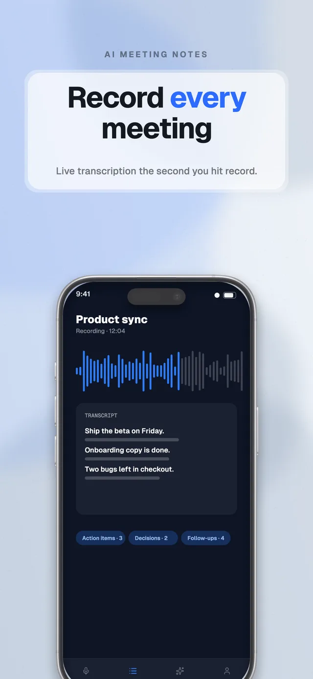 Mist template set — App Store screenshot made in Shipshot